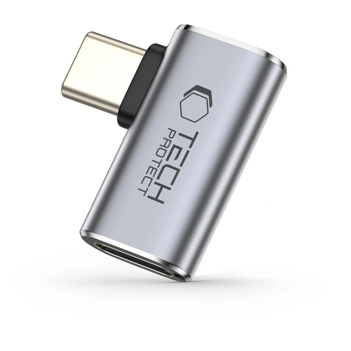 Tech-Protect Ultraboost AA01 Angle Adapter USB-C Grey