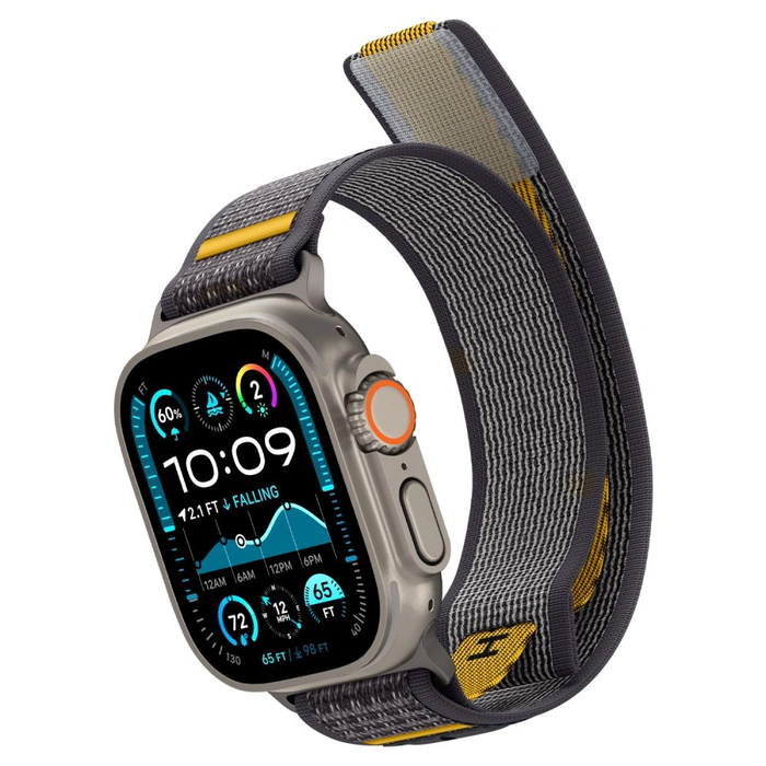 Spigen Athlex Air Apple Watch 6/7/8/9/10/SE/Ultra 1/2 44/45/46/49mm Active Gray