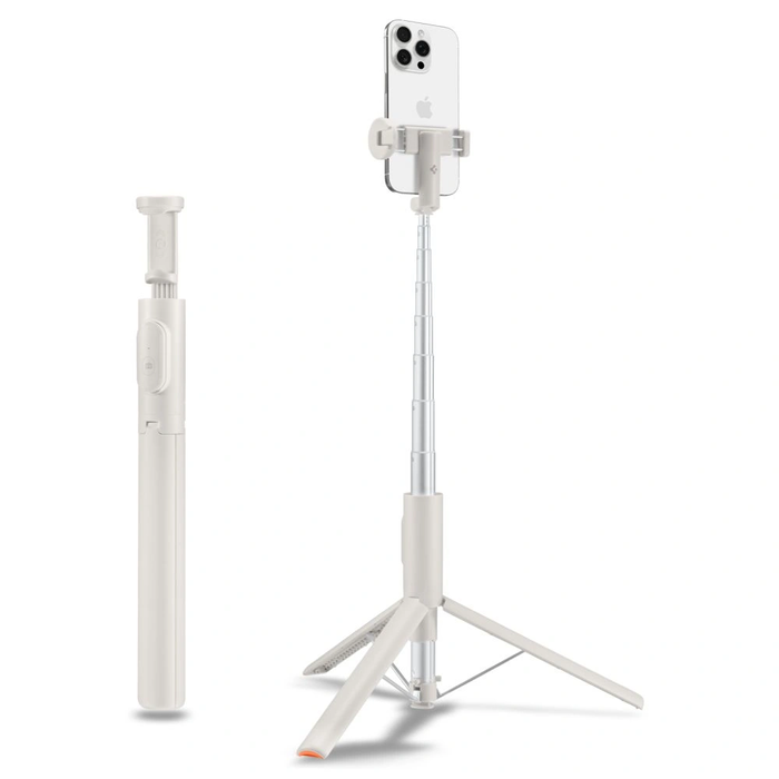 Spigen S541W Bluetooth Selfie Stick Tripod Dune Beige