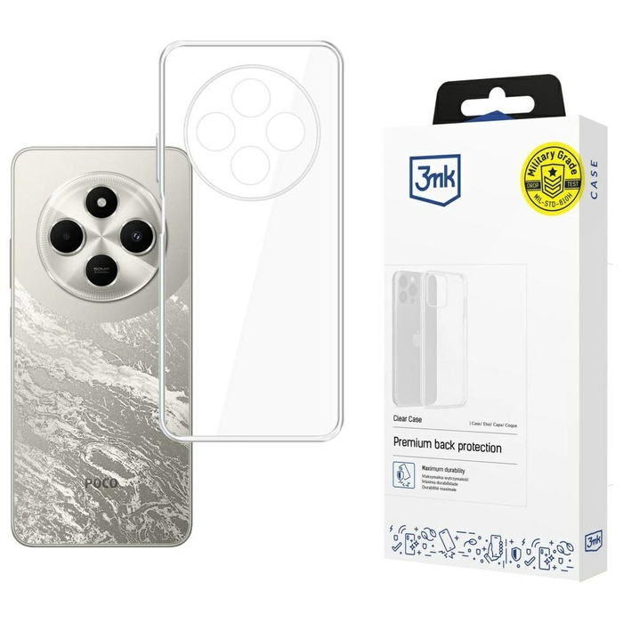 3MK Clear Case POCO C75