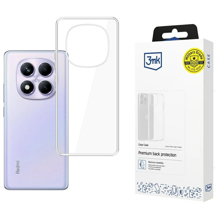 3MK Clear Case Xiaomi Redmi Note 14 Pro 4G