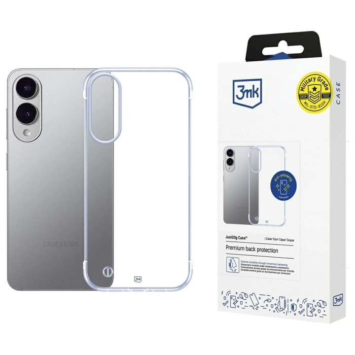 3MK Just20g Clear Case Samsung Galaxy S25 Edge