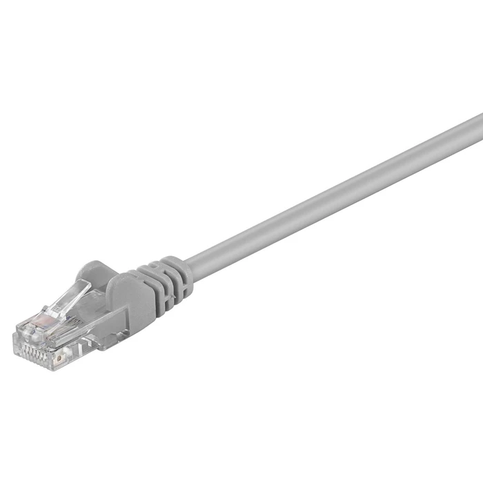 Καλώδιο Δικτύου Goobay 68362, CAT 5e U/UTP, CCA, PVC, 20m, γκρι