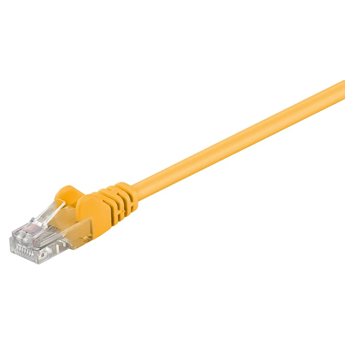 Καλώδιο Δικτύου Gοobay 68366 Cat 5e U/Utp Cca Pvc 3m Κίτρινο