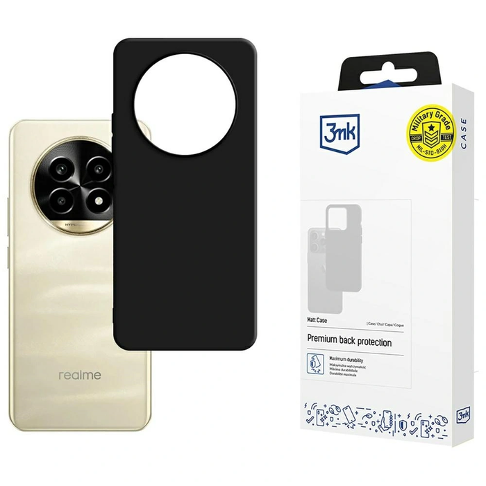 3MK Matt Case Realme 13 Pro+ Plus 5G / Realme 13 Pro 5G black