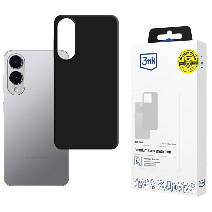 3MK Matt Case Samsung Galaxy S25 Edge black