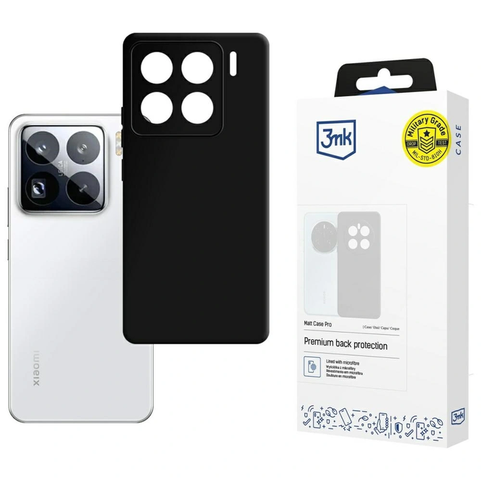 3MK Matt Case Pro Xiaomi 15 Pro black