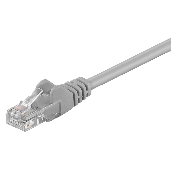GOOBAY καλώδιο δικτύου CAT5e U/UTP CCA RJ45 7,5m γκρι (68387)