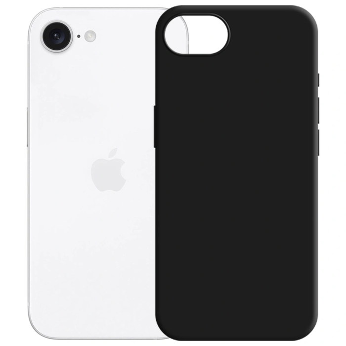 3MK Silicone Case Apple iPhone 17e / 16e black