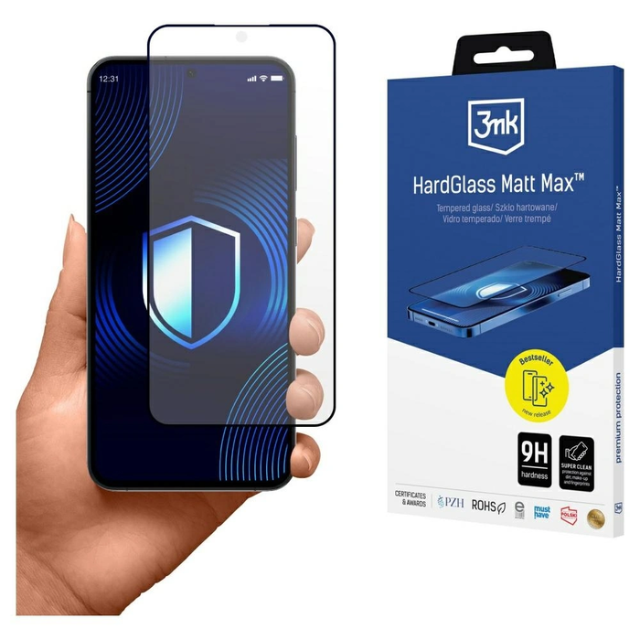 3MK HardGlass Matt Max Samsung Galaxy S25