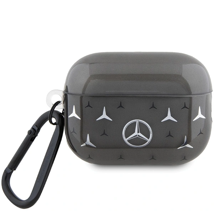 Mercedes MEAP28DPMGS Apple AirPods Pro 2 Large Star Pattern cover black