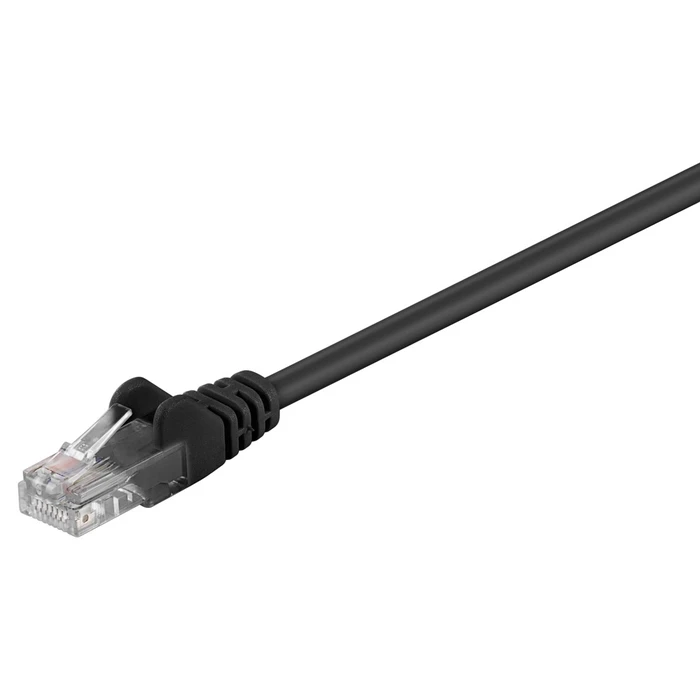 Καλώδιο Δικτύου Gοobay 68647 Cat 5e U/Utp Cca Pvc 2m Μαύρο