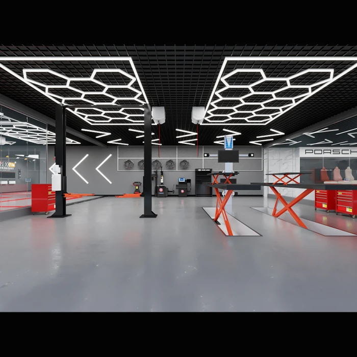 StrataBeam - Διακοσμητικό LED Φωτιστικό Πάνελ Οροφής Πολυγωνικού Σχεδιασμού 534W 6500K VenCore (M484.0 x Π243.3 x Υ2cm)