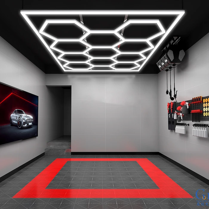 ModuShine - Decorative LED Ceiling Panel 47.8 x 30.25 x 2 cm 6500K VenCore