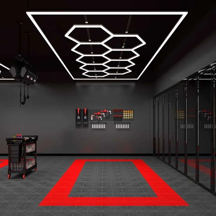LightMatrix - Διακοσμητικό LED Φωτιστικό Πάνελ Οροφής Πολυγωνικού Σχεδιασμού VenCore (886W, 6500K)