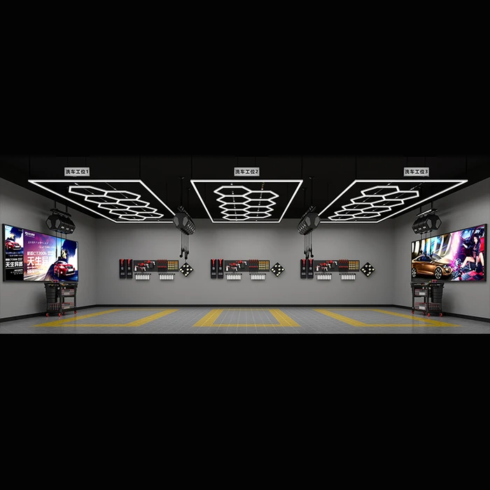 LightMatrix - Διακοσμητικό LED Φωτιστικό Πάνελ Οροφής Πολυγωνικού Σχεδιασμού VenCore (886W, 6500K)
