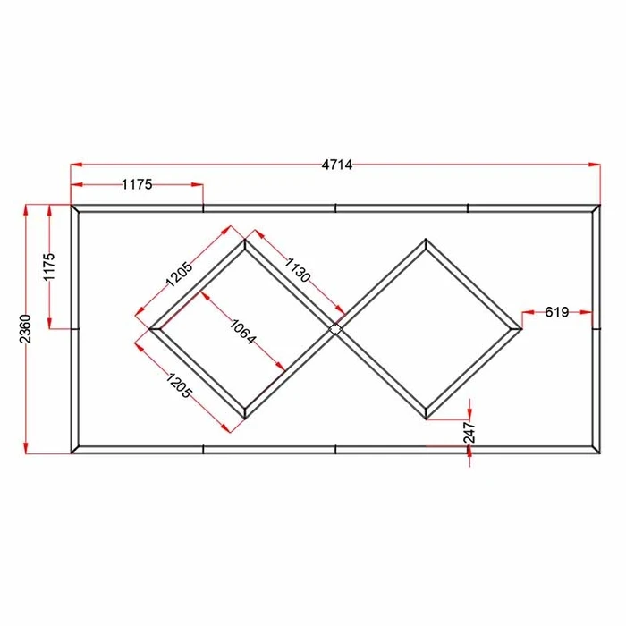 ArchRay - Decorative LED Ceiling Panel (VenCore) 6500K