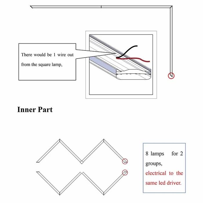 ArchRay - Decorative LED Ceiling Panel (VenCore) 6500K