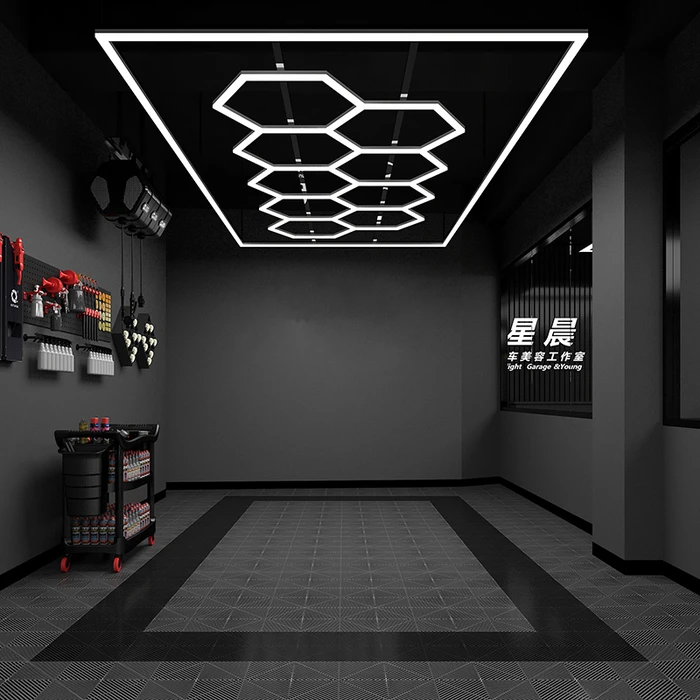 LightMatrix - Διακοσμητικό LED Φωτιστικό Πάνελ Οροφής Πολυγωνικού Σχεδιασμού VenCore (886W, 6500K)