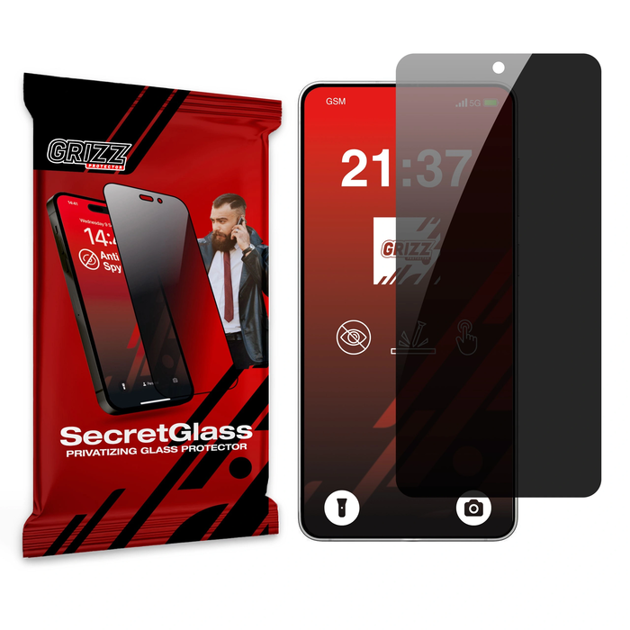 GrizzGlass Matte SecretGlass Samsung Galaxy S25 Edge