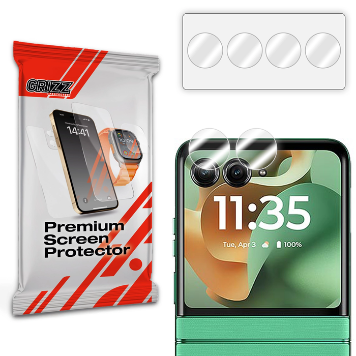 GrizzGlass HybridGlass Camera Motorola Razr 60