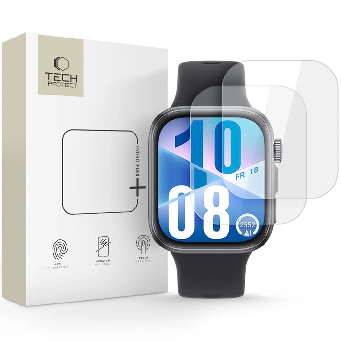 Tech-Protect Hydro Flex+ Huawei Watch Fit 3 / 4 Clear [2 PACK]