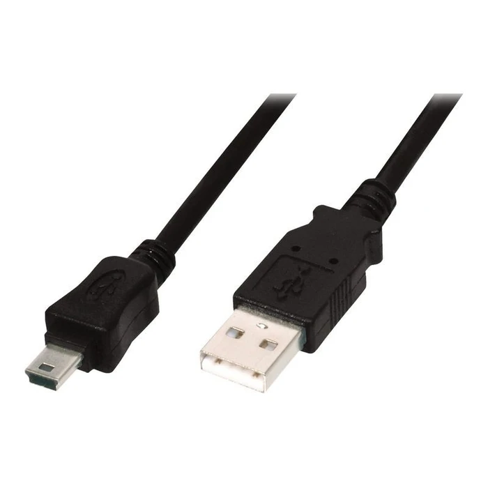Καλώδιο USB Assmann to mini USB, type B - 1 m