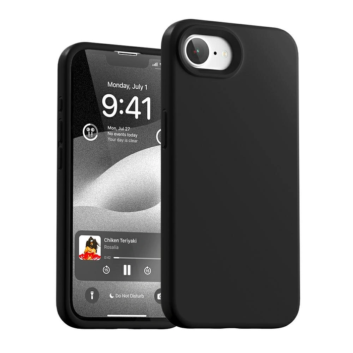 Mercury Silicone Case Apple iPhone 17e / 16e black