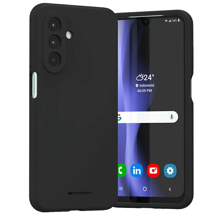 Mercury Silicone Case Samsung Galaxy A26 black