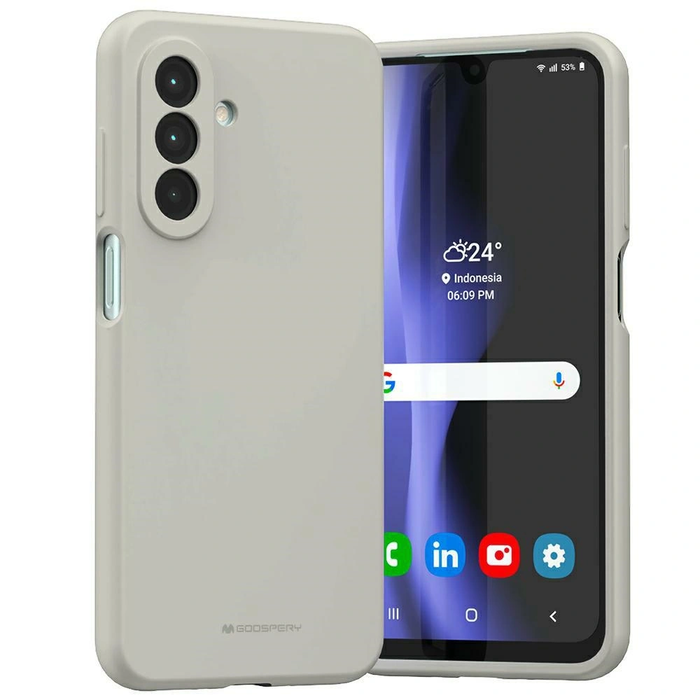 Mercury Silicone Case Samsung Galaxy A26 stone