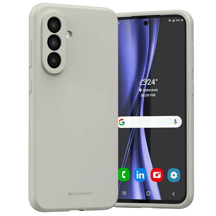 Mercury Silicone Case Samsung Galaxy A36 stone