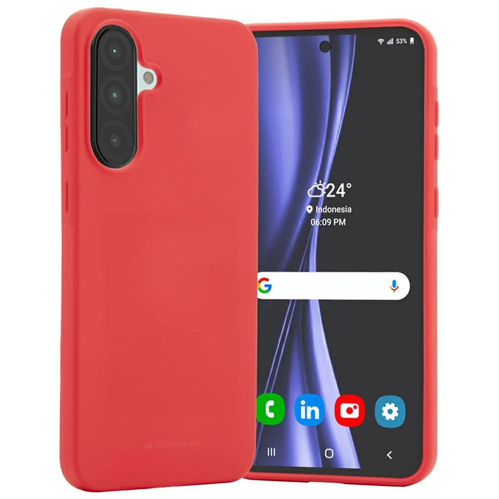 Mercury Soft Case Samsung Galaxy A36 red