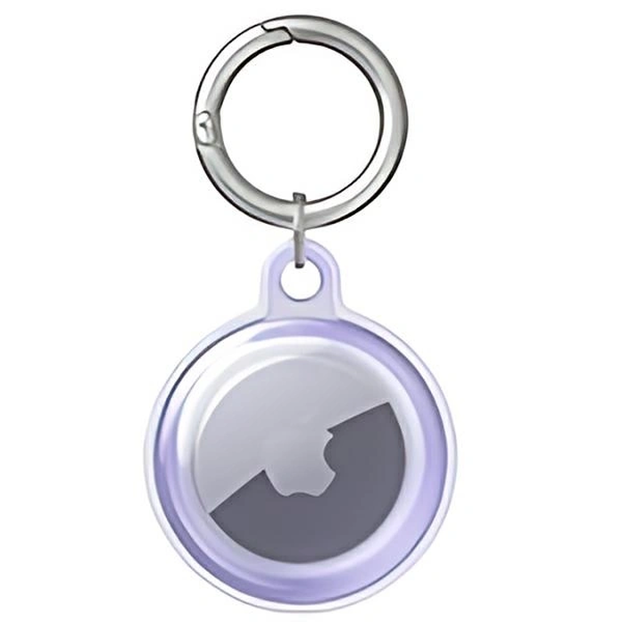 Mercury Apple AirTag Case purple