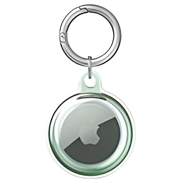 Mercury Apple AirTag Case green