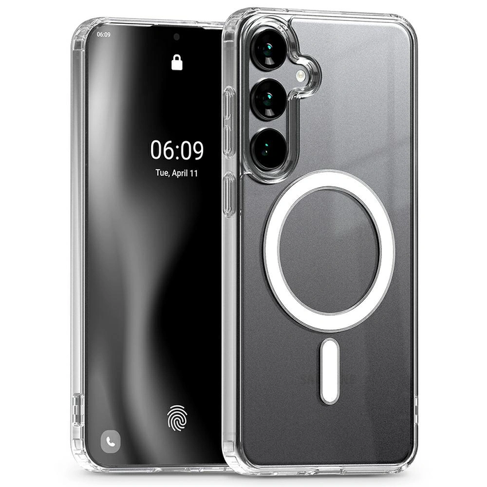 Mercury MagSafe Jelhard Case Samsung Galaxy S25+ Plus clear
