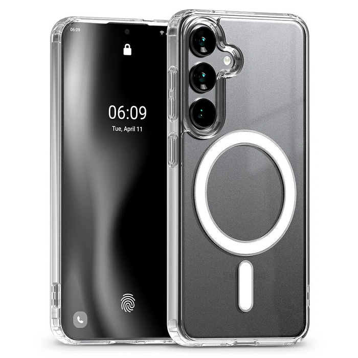 Mercury MagSafe Jelhard Case Samsung Galaxy S25 clear