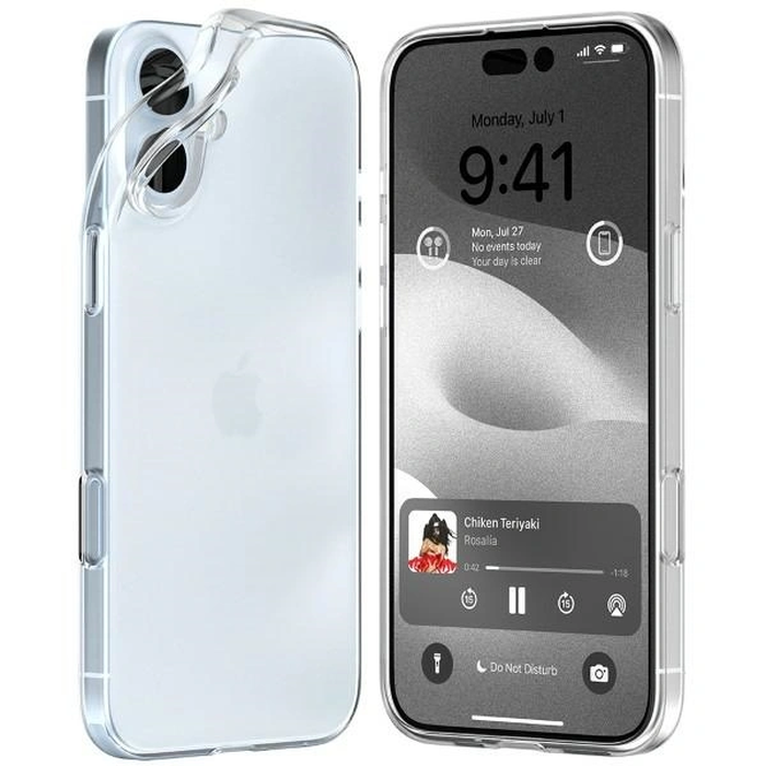 Mercury Jelly Clear Case Apple iPhone 16 Plus clear