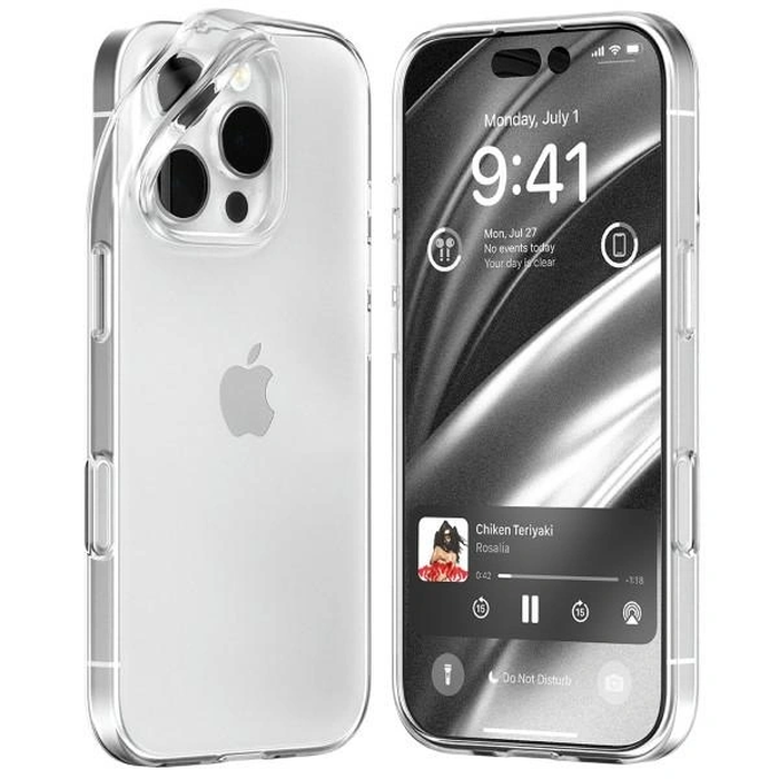 Mercury Jelly Clear Case Apple iPhone 16 Pro clear