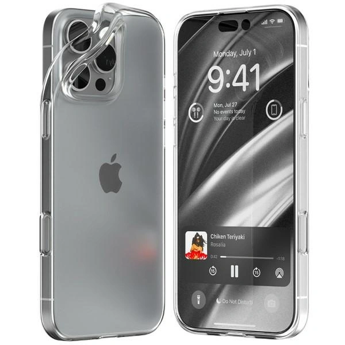 Mercury Jelly Clear Case Apple iPhone 16 Pro Max clear