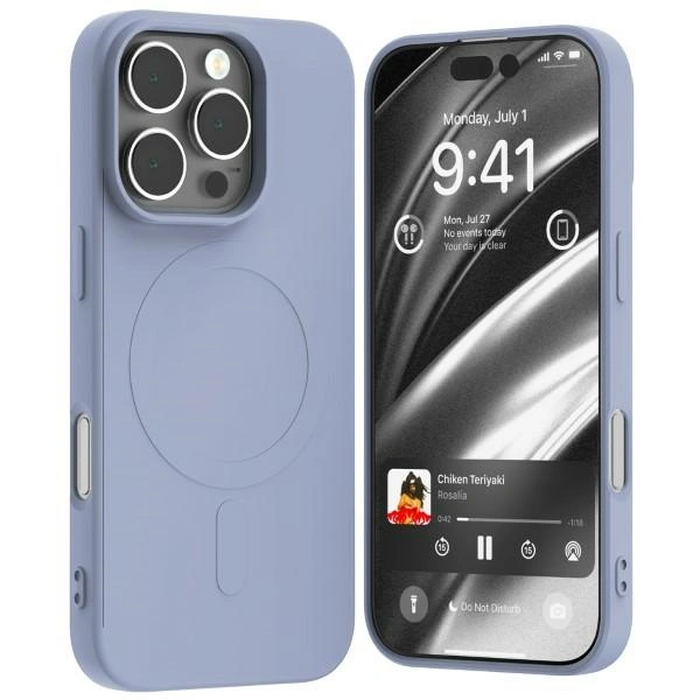 Mercury MagSafe Semi-Silicone Case Apple iPhone 16 Pro lavender
