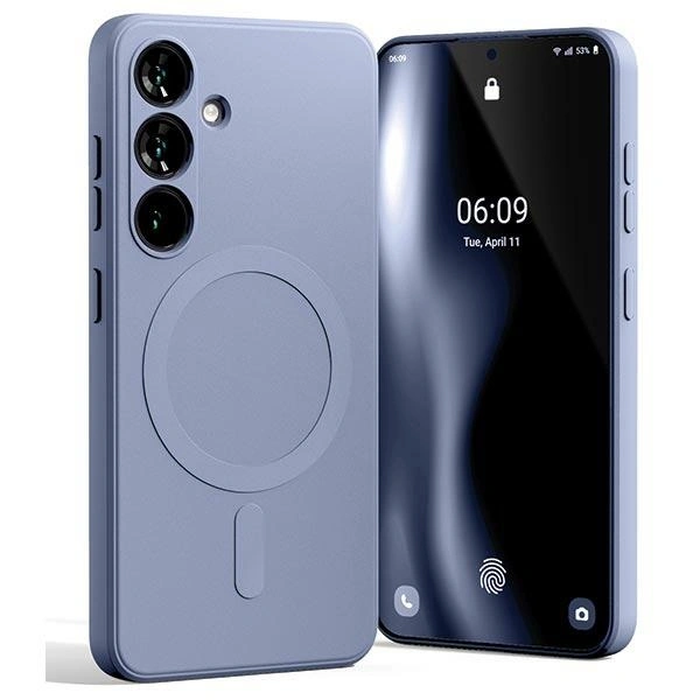 Mercury MagSafe Semi-Silicone Case Samsung Galaxy S24 lavender