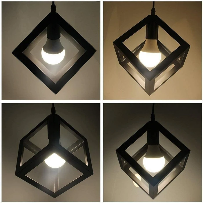 VenCore Cube 6089-10002 - Φωτιστικό Οροφής Κρεμαστό Μονόφωτο Μαύρο Μεταλλικό