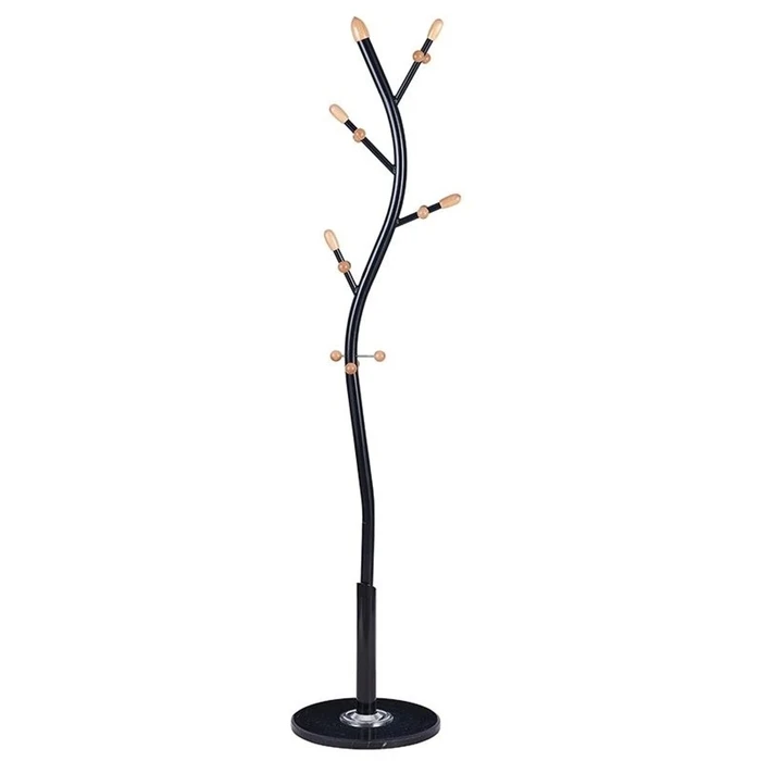 VenCore Arbor Black 5520-10001 - Metal Coat Rack Black 37 x 37 x 171 cm