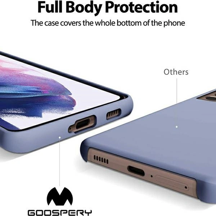 Mercury Silicone Case Apple iPhone 15 Pro purple