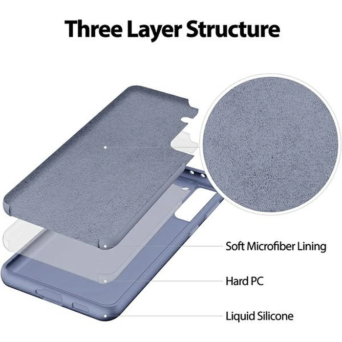 Mercury Silicone Case Apple iPhone 15 Pro purple