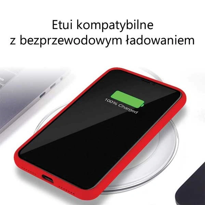 Mercury Silicone Case Apple iPhone 15 Pro Max red