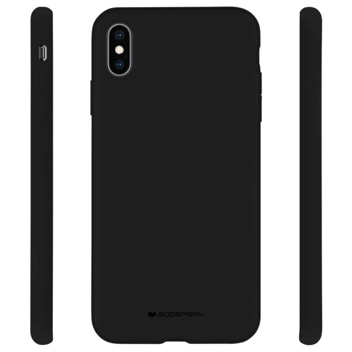Mercury Silicone Case Apple iPhone 15 Pro Max navy blue