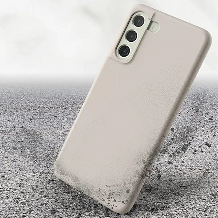 Mercury Silicone Case Apple iPhone 15 Pro Max light gray
