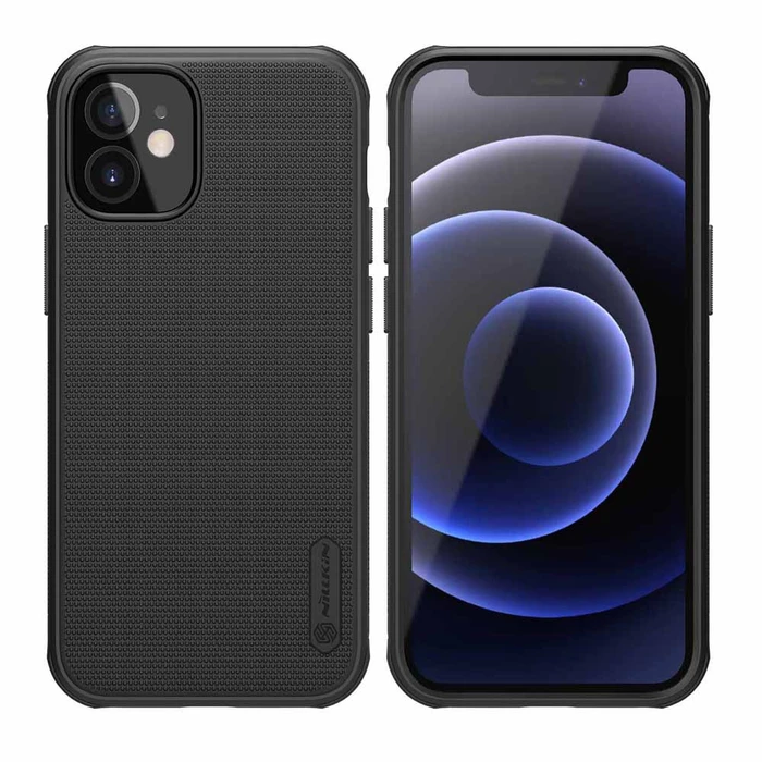 Θήκη Κινητού Nillkin Super Frost Shield για Apple iPhone 12 mini, μαύρη