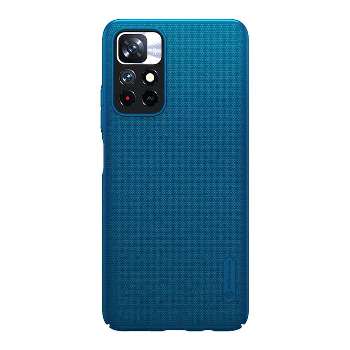 Θήκη Κινητού Nillkin Super Frosted Shield για Xiaomi Note 11 5G/M4 Pro 5G, μπλε